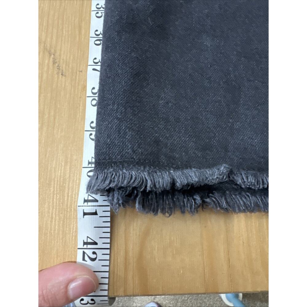 Free People We The Free Come As You Are Denim Jean Maxi Skirt Size 6 Black - Picture 8 of 8